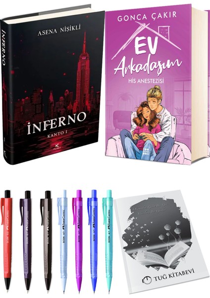 Ev Arkadaşım His Anestezisi ve Inferno Kanto I (Ciltli) 2'li Set - Kalem
