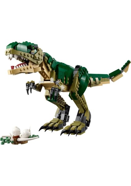 626 Parça Creator 3ü 1 Arada T. Rex Dinozor Modeli Yapım Seti - Mavi Su Dünyası