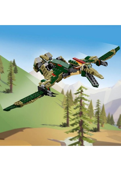 626 Parça Creator 3ü 1 Arada T. Rex Dinozor Modeli Yapım Seti - Mavi Su Dünyası