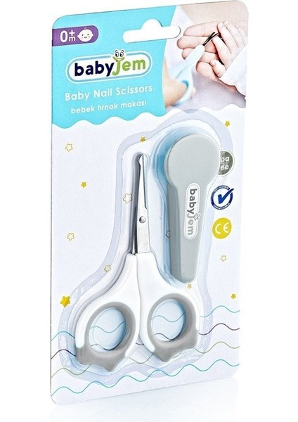 Babyjem Bebek Tırnak Makası 520 Gri