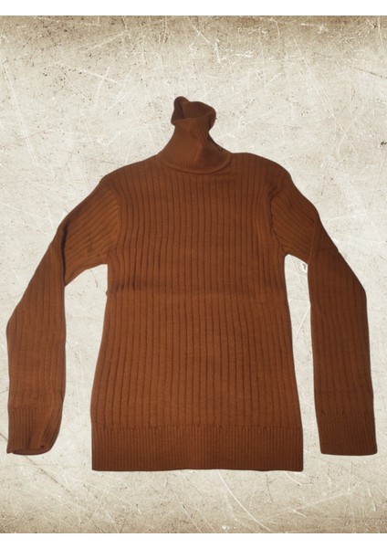 Inci Butik Boxer - Balıkçı Yaka Beden Erkek Triko Kışlık Kazak Renkli Çizgili Düz Çeşitler