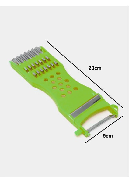 Çok Fonksiyonlu Rende Soyacak - Büyük Boy Sebze Doğrayıcı