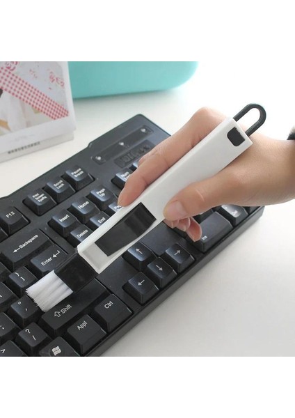 Ergonomik Mini Çok Amaçlı Klavye Temizleme Fırçası