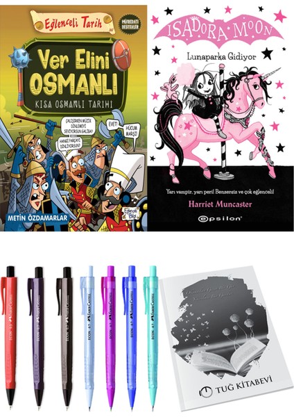 Isadora Moon 7 Lunaparka Gidiyor ve Ver Elini Osmanlı 2'li Set - Kalem