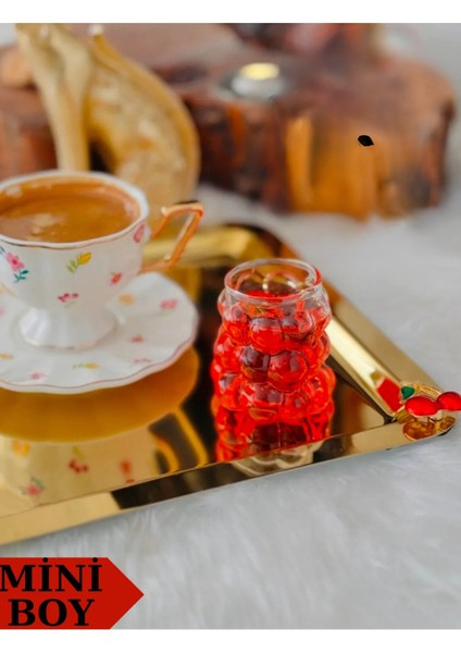 Boncuk Kahve Yanı Bardak 6’lı Mini Üzüm Bardak Boncuk Şekilli Pinterest Bardak 75 ml