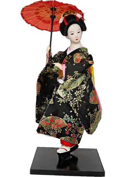 Japon Kimono Geyşa Heykeli Süs Odası Heykelcik D (Yurt Dışından) modelleri