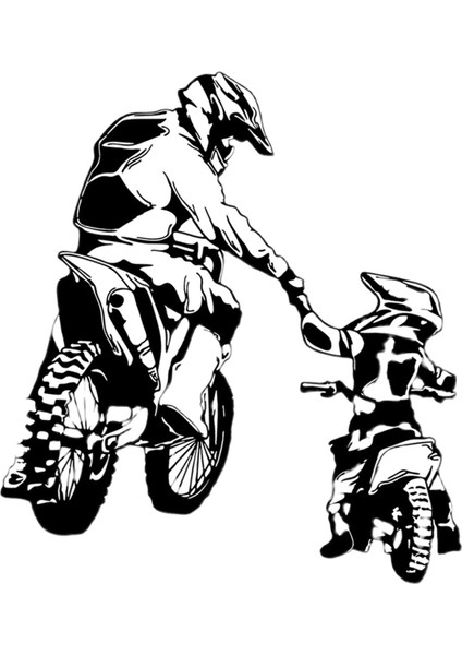 Tv Hediye L Için Motosiklet Sticker Motokros Çıkartması (Yurt Dışından) fiyatları