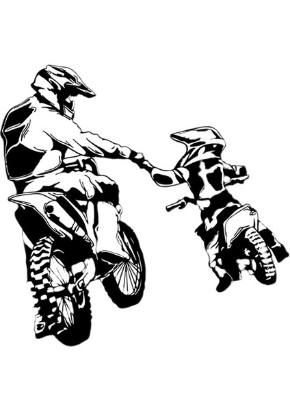 Tv Hediye L Için Motosiklet Sticker Motokros Çıkartması (Yurt Dışından) fırsatları