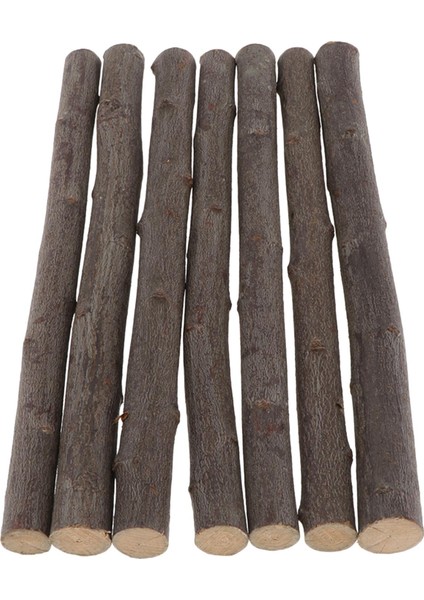 7pcs Driftwood Ahşap Kütük Çubuk El Sanatları Ev Bahçe Modeli Diy Modelleme Kahverengi (Yurt Dışından) fiyatları