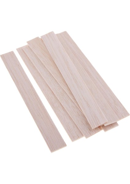 Bitmemiş Ahşap Çubuklar Dıy Scrapbooking Için Ahşap Parçalar Şeritler 10 Parçası 150MM (Yurt Dışından)