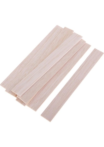 Bitmemiş Ahşap Çubuklar Dıy Scrapbooking Için Ahşap Parçalar Şeritler 10 Parçası 150MM (Yurt Dışından)