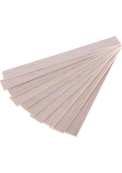 Bitmemiş Ahşap Çubuklar Dıy Scrapbooking Için Ahşap Parçalar Şeritler 10 Parçası 150MM (Yurt Dışından)