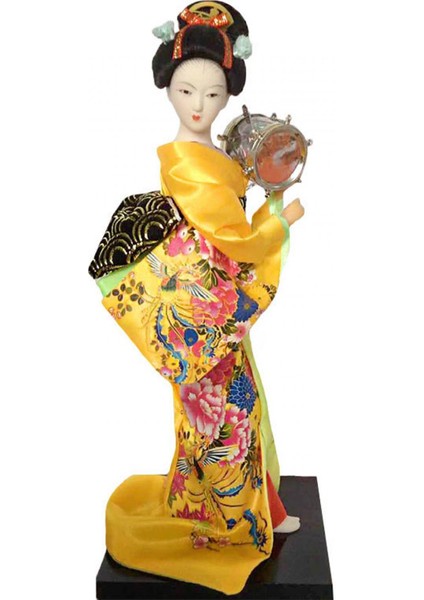 Japon Geyşa 9 "tahsil Heykelcik Kız Heykeli Raf G Için (Yurt Dışından)