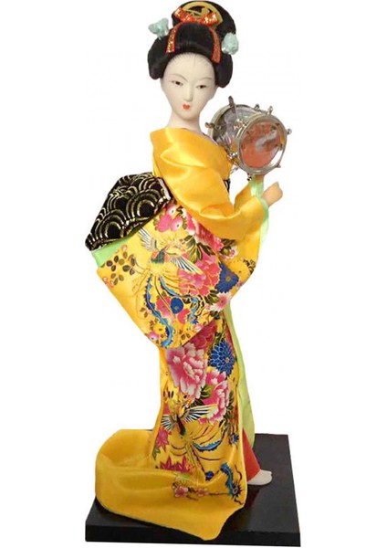 Japon Geyşa 9 "tahsil Heykelcik Kız Heykeli Raf G Için (Yurt Dışından)