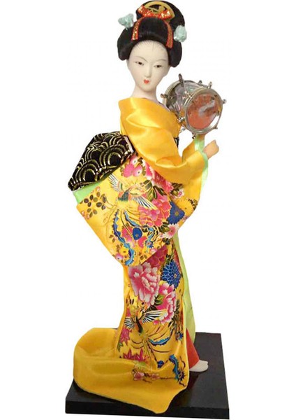 Japon Geyşa 9 "tahsil Heykelcik Kız Heykeli Raf G Için (Yurt Dışından)