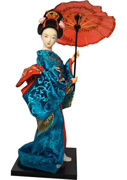 Heykelcik Heykeli Çocuklar Hediye Ev Dekor Japon Kimono Geyşa B (Yurt Dışından) fırsatları