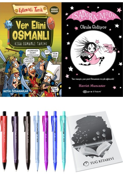 Isadora Moon 1 Okula Gidiyor ve Ver Elini Osmanlı 2'li Set - Kalem