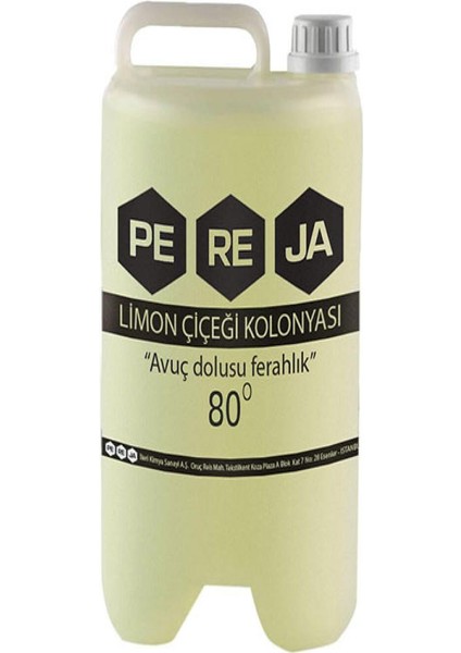 Pereja Limon Kolonya 5 Lt