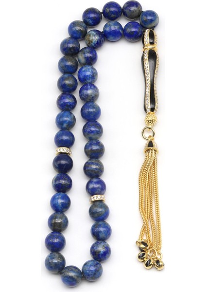 Lapis Lazuli Doğal Taş Tesbih 925 Ayar Gümüş 8 mm Küre Kesim fiyatları
