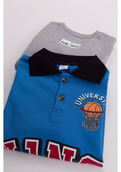 Erkek Çocuk 2'li Paket Basic Sweatshirt fiyatları