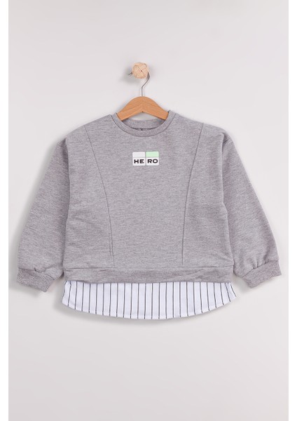Erkek Çocuk 2'li Paket Basic Sweatshirt modelleri
