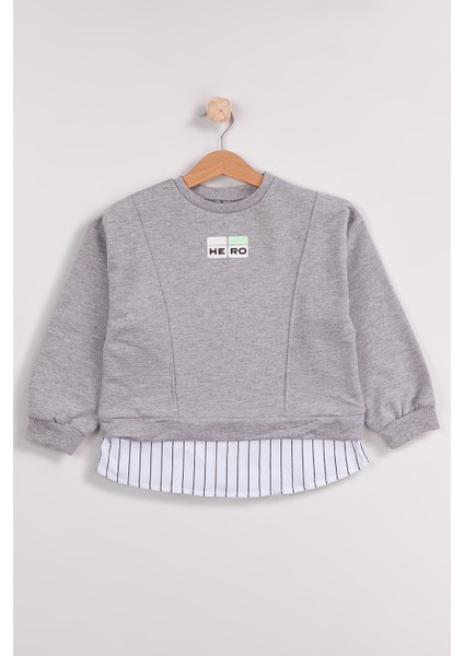 Erkek Çocuk 2'li Paket Basic Sweatshirt