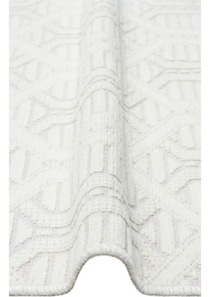 Ada Koleksiyonu Dokuma Kilim Ada 03 Krem