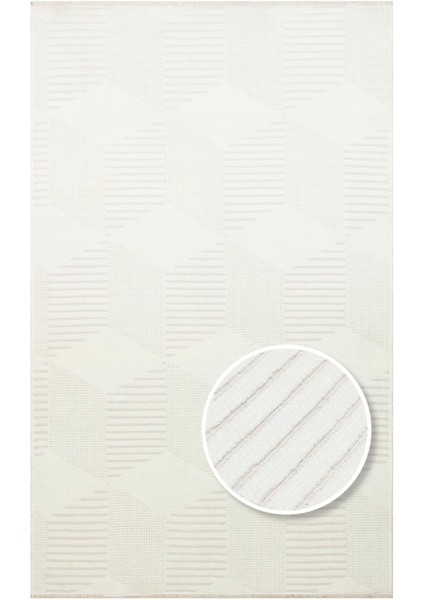 Ada Koleksiyonu Dokuma Kilim 01 Krem