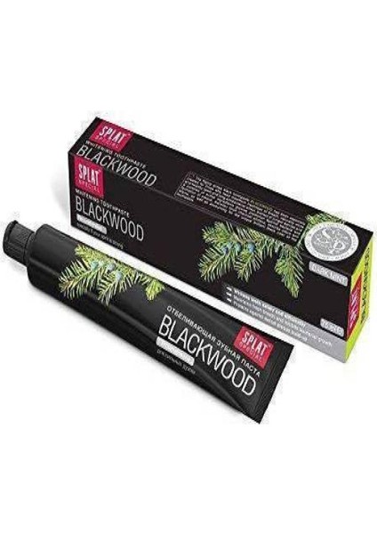 Xsay Splat Diş Macunu Blackwood 4 Ton Beyaz 75 ml