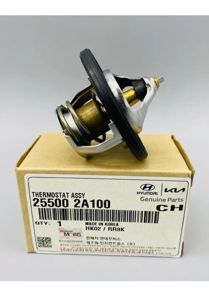Termostat 90° Hyundaı Accent Blue / I30 2012-2016 / I20 2014-2016 Dizel 25500-2A100 fırsatları