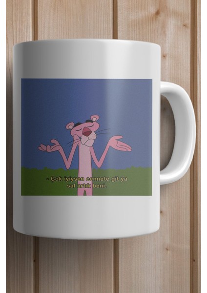 Çok Iyiysen Cennete Git Ya Sal Artık Beni Baskılı Premium Yılbaşı Hediyesi Kupa Bardak fiyatları