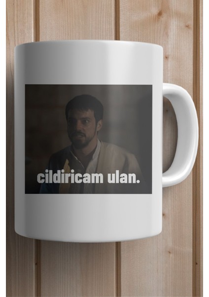 Kızıl Goncalar Cüneyd Baskılı Çıldırıcam Ulan Yazılı Yılbaşı Hediyesi Kupa Bardak fiyatları