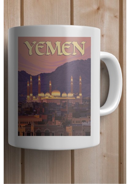 Yemen Baskılı Yılbaşı Hediyesi Kupa Bardak fiyatları