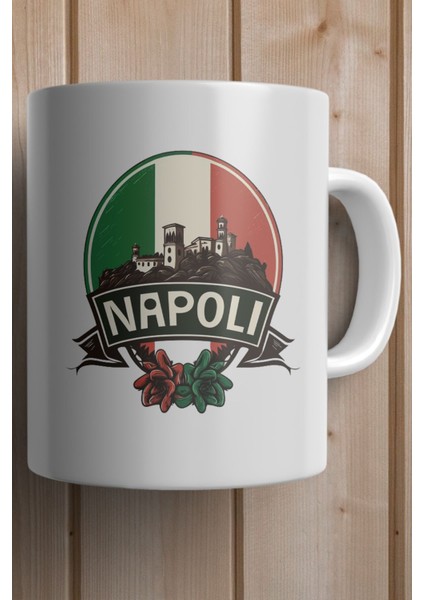 Italya- Napoli Baskılı Premium Yılbaşı Hediyesi Kupa Bardak fiyatları