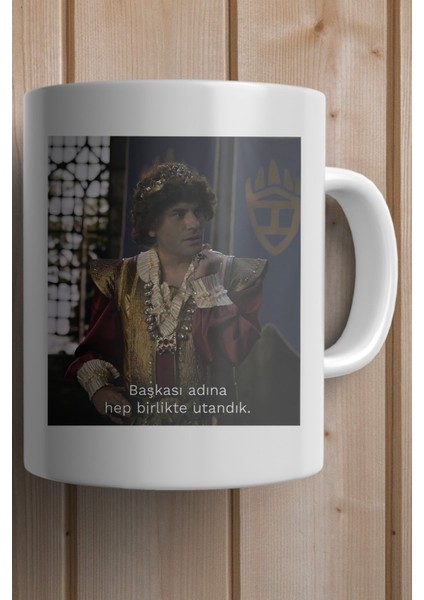 Başkası Adına Hep Birlikte Utandık. -Prens Dizisi- Baskılı Yılbaşı Hediyesi Kupa Bardak fiyatları