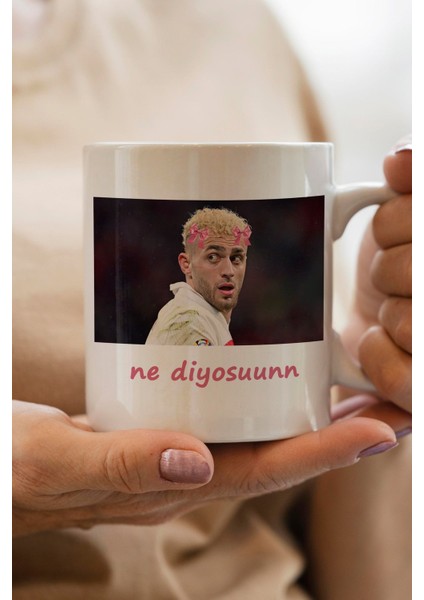 Barış Alper Yılmaz Ne Diyosuunn Baskılı Premium Yılbaşı Hediyesi Kupa Bardak