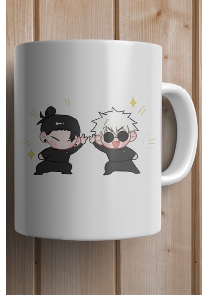 Jujutsu Kaisen Baskılı Premium Yılbaşı Hediyesi Kupa Bardak fiyatları