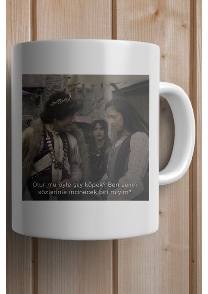 Olur Mu Öyle Şey Köpek?ben Senin Sözlerinle Incinecek Biri Miyim? -Prens Dizisi- Baskılı Yılbaşı Hediyesi Kupa Bardak fiyatları