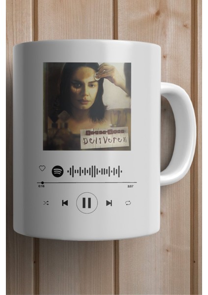 Sezen Aksu-Sarı Odalar Spotify Şarkı Kodlu Yılbaşı Hediyesi Kupa Bardak fiyatları