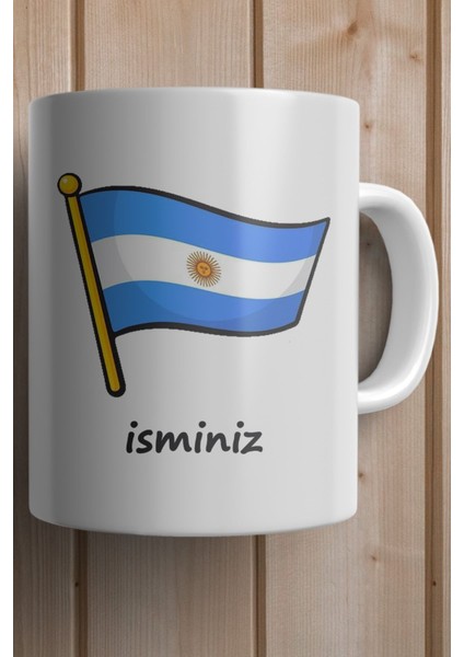 Arjantin Baskılı Kişiye Özel Isimli Yılbaşı Hediyesi Kupa Bardak fiyatları