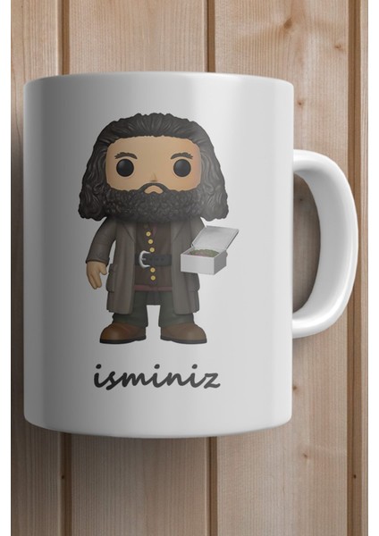 Rubeus Hagrid Baskılı Yılbaşı Hediyesi Kupa Bardak fiyatları