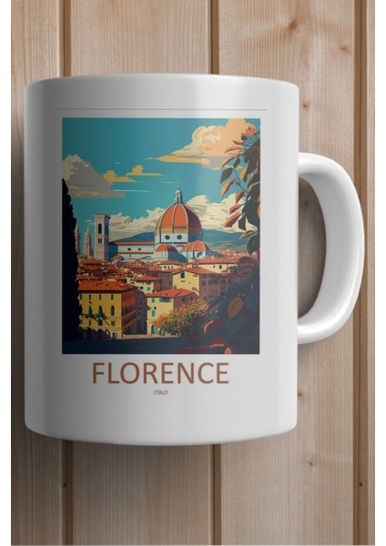 Italya-Floransa Baskılı Yılbaşı Hediyesi Kupa Bardak fiyatları