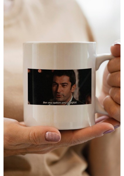 Ezel Dizisi Baskılı Yılbaşı Hediyesi Kupa Bardak