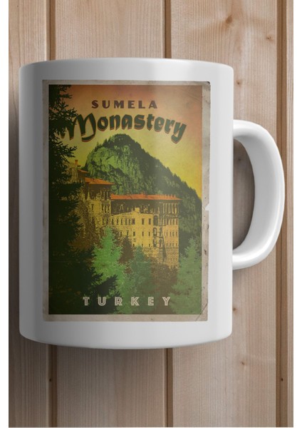 Sümela Manastırı-Trabzon Baskılı Yılbaşı Hediyesi Kupa Bardak fiyatları