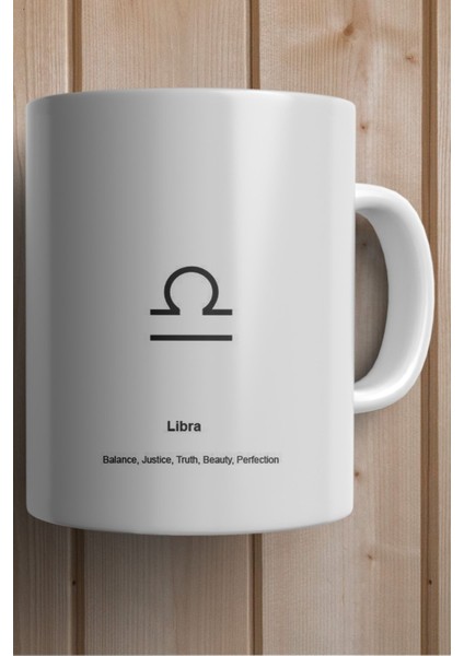 Terazi Burcu Baskılı Yılbaşı Hediyesi Kupa Bardak fiyatları