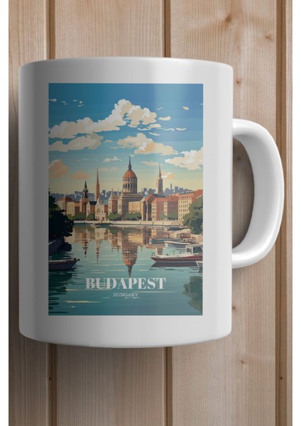 Budapeşte Baskılı Yılbaşı Hediyesi Kupa Bardak fiyatları