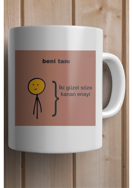 Iki Güzel Söze Kanan E*ayi Yazılı Yılbaşı Hediyesi Kupa Bardak fiyatları