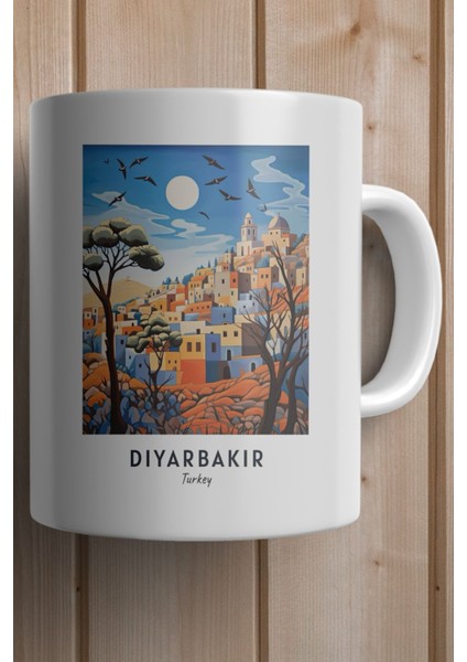 Diyarbakır Baskılı Premium Yılbaşı Hediyesi Kupa Bardak fiyatları