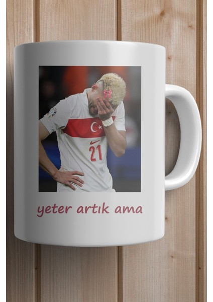 Barış Alper Yılmaz Yeter Artık Ama Baskılı Premium Yılbaşı Hediyesi Kupa Bardak fiyatları