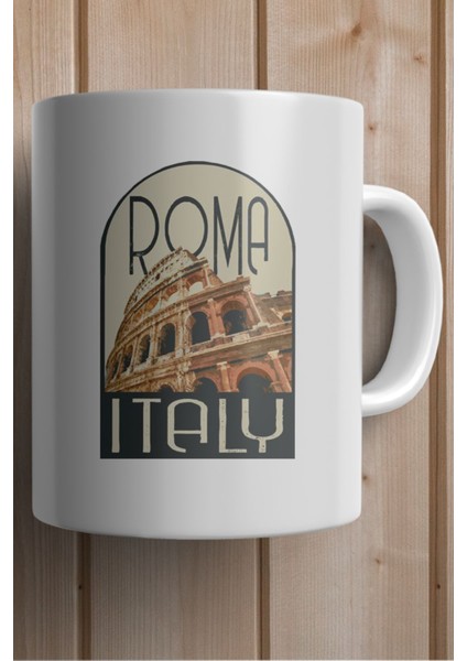 Italy- Roma Baskılı Premium Yılbaşı Hediyesi Kupa Bardak fiyatları